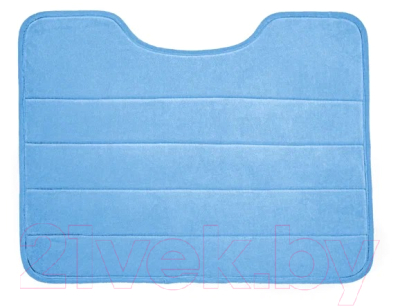 Набор ковриков для ванной и туалета Вилина Велюр / 7174 (голубой)