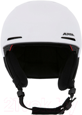 Шлем горнолыжный Alpina Sports Sports Brix / A9252-10 (р-р 55-59, белый/металлик)