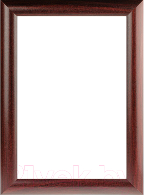 Рамка БЕЛОСНЕЖКА Rona / 4112-BK (темно-коричневый)
