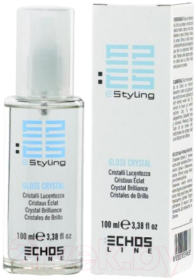 Флюид для волос Echos Line E-Styling Gloss Crystal Brilliance для придания блеска (100мл)