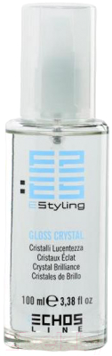 Флюид для волос Echos Line E-Styling Gloss Crystal Brilliance для придания блеска (100мл)