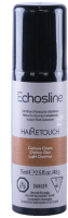 Корректор цвета для волос Echos Line Hairetouch для отросших корней (75мл, светло-каштановый) - 