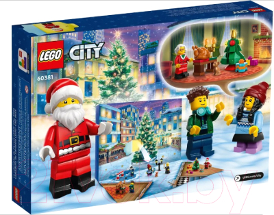 Конструктор Lego City Адвент-календарь 60381