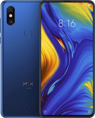 Смартфон Xiaomi Mi Mix 3 6GB/128GB (синий)
