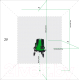 Миниатюра изображения товара Лазерный уровень ADA Instruments 3D Liner 2V Green / A00532