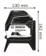 Миниатюра изображения товара Лазерный нивелир Bosch GCL 2-50 Professional (0.601.066.F01)