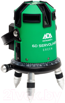 Лазерный нивелир ADA Instruments 6D Servoliner Green / A00500