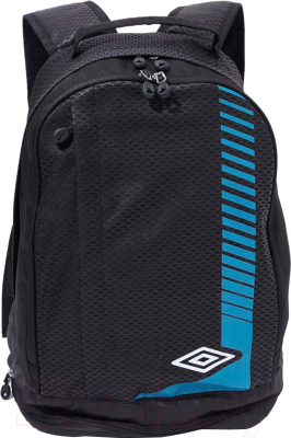 Рюкзак спортивный Umbro Medusa Backpack 30647U (черный/белый/голубой)