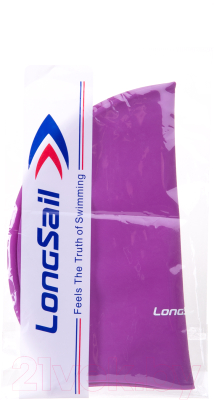 Шапочка для плавания LongSail Силикон 1/240 (фиолетовый)