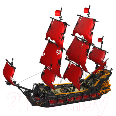 Конструктор Mould King Пиратский корабль Месть королевы Анны / 13109 
