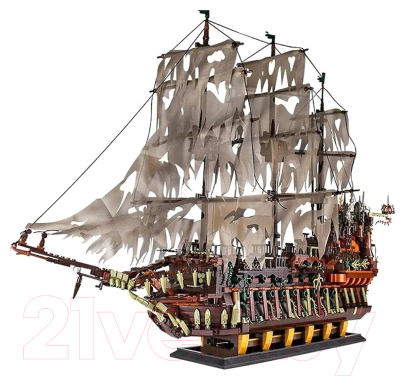 Конструктор Mould King Пиратский корабль Летучий голландец / 13138 