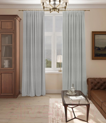 Изображение товара Штора LEGRAND Дерби 150x260 / 58117004 (светло-серый)