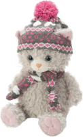 Мягкая игрушка Angel Collection Котик в шапке Cat Story / 681555 - 
