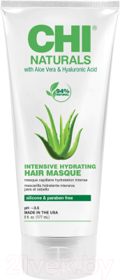 Маска для волос CHI Naturals Intensive Hydrating Hair Masque Увлажняющая (177мл)
