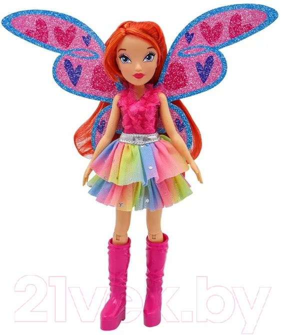 Кукла с аксессуарами Witty Toys Winx Club Блум с крыльями и глиттером / IW01312201