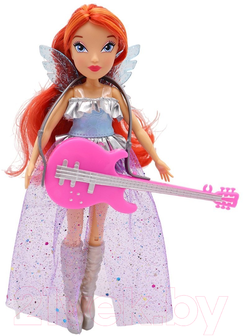 Кукла с аксессуарами Witty Toys Winx Club Rock Блум с крыльями / IW01332201