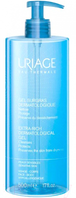 Гель для тела Uriage Extra-Rich Dermatological Обогащенный дерматологический (500мл)
