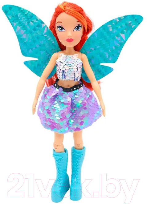 Кукла с аксессуарами Witty Toys Winx Club Magic Reveal Блум с крыльями / IW01302201