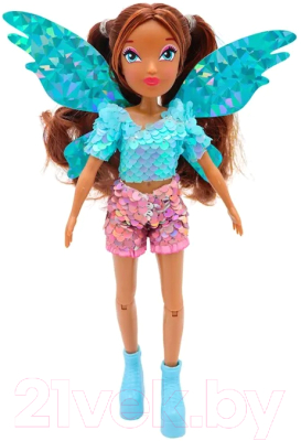 Кукла с аксессуарами Witty Toys Winx Club Magic Reveal Лейла с крыльями / IW01302205