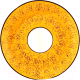 Блюдце Wilmax WL-667435/B (желтый) - 