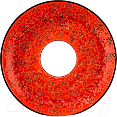 Блюдце Wilmax WL-667235/B (красный)