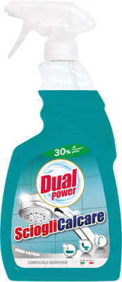 Чистящее средство для ванной комнаты Dual Power Против известкового налета (750мл)