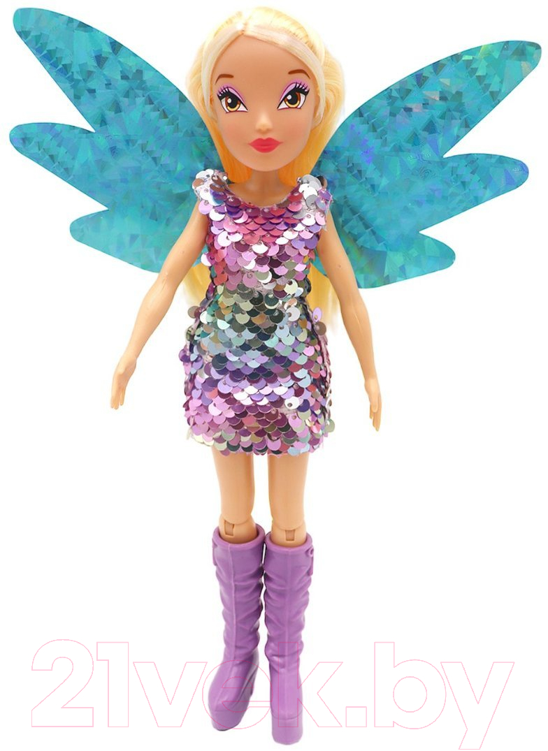 Кукла с аксессуарами Witty Toys Winx Club Magic Reveal Стелла с крыльями / IW01302203