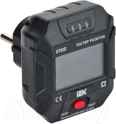 Тестер розетки IEK ST03D ARMA2L / A2L5-ST14-03