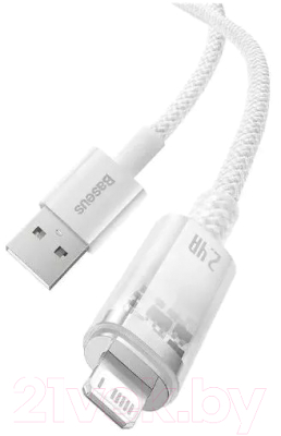 Кабель Baseus Explorer Series USB to iP 2.4A / CATS010102 (2м, белый)