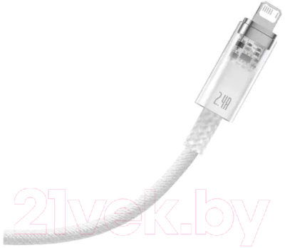 Кабель Baseus Explorer Series USB to iP 2.4A / CATS010102 (2м, белый)