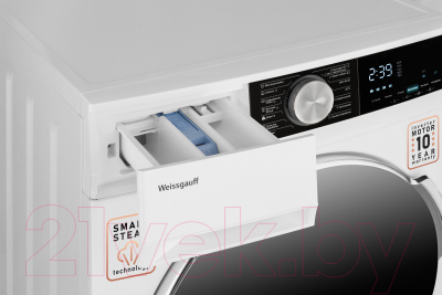 Стирально-сушильная машина Weissgauff WMD 47148 DC Inverter Steam