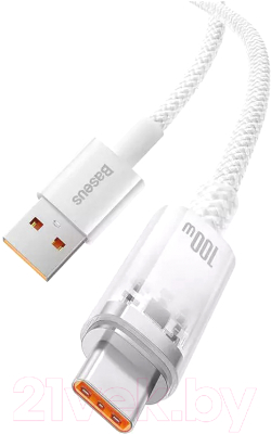 Кабель Baseus Explorer Series USB to Type-C 100W / CATS010502 (2м, белый)