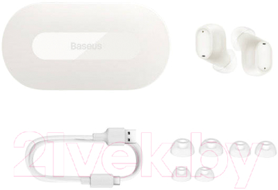 Беспроводные наушники Baseus Bowie EZ10 True Wireless Earphones / A00054300226-Z1 (белый)