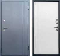 Входная дверь Промет Луара экошагрень графит (86x205, правая) - 