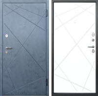 Входная дверь Промет Луара бетон графит (96x205, правая) - 