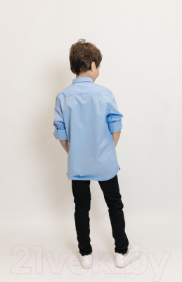 Рубашка детская Isee UN-71850B (р-р 42/ 170-176, голубой)