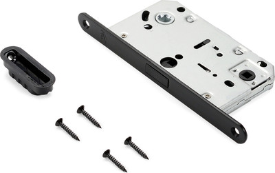 Защелка врезная VELA M196-BL (черный) - 