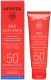 Миниатюра изображения товара Крем солнцезащитный Apivita Bee Sun Safe SPF50+ Успокаивающий для чувствительной кожи лица (50мл)