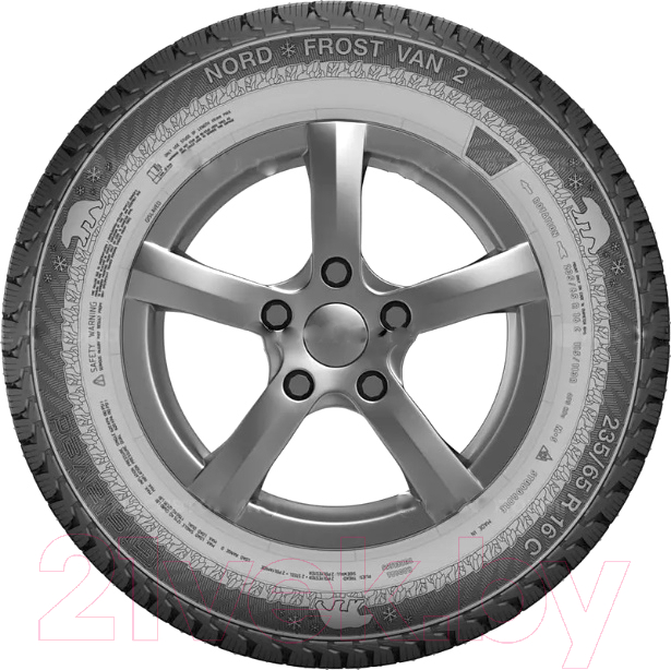 Зимняя легкогрузовая шина Gislaved Nord Frost Van 2 SD 195/65R16C 104/102T