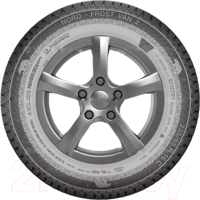 Зимняя легкогрузовая шина Gislaved Nord Frost Van 2 SD 195/65R16C 104/102T (шипы)