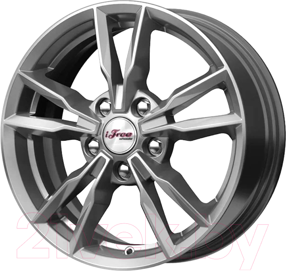 Литой диск iFree Икигай 16x6.5" 5x108мм DIA 63.35мм ET 50мм Хай вэй