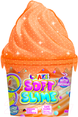 Слайм Craze Soft Slime Ароматизированный Мороженое / 18705.E (оранжевый)