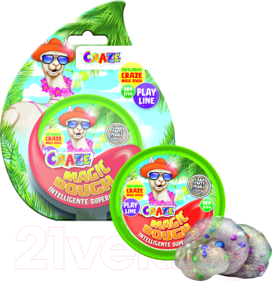 Набор для творчества Craze Magic Dough Попрыгунчик с шариками / 35481.H (прозрачный)