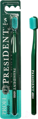 Зубная щетка PresiDent Profi 4000 726 (зеленый)