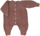 Комбинезон для малышей Rant Knitwear / 12-164/1 (коричневый, р.62) - 