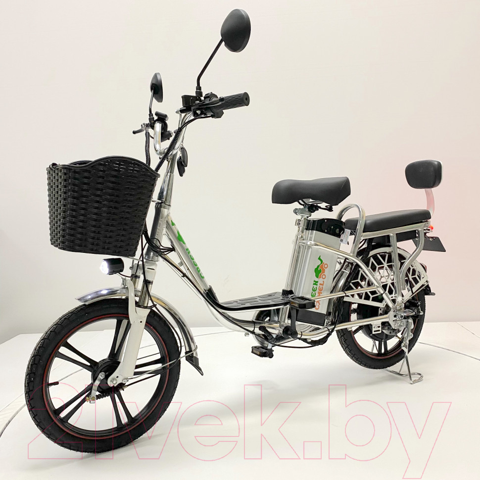 Электровелосипед Green Camel Транк 18 V8 R18 60V гидравлика
