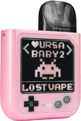 Электронный парогенератор Lost Vape Ursa Baby 2 Pod 900 mAh (2.5мл, Joy Pink/Pixel Role)