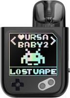 Электронный парогенератор Lost Vape Ursa Baby 2 Pod 900 mAh (2.5мл, Joy Black/Pixel Role) - 