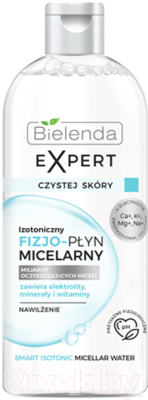 Мицеллярная вода Bielenda Clean Skin Expert Изотоническая увлажняющая (400мл)