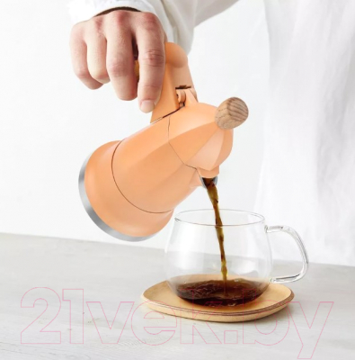 Гейзерная кофеварка Kitfort КТ-7152-2 (персиковый)